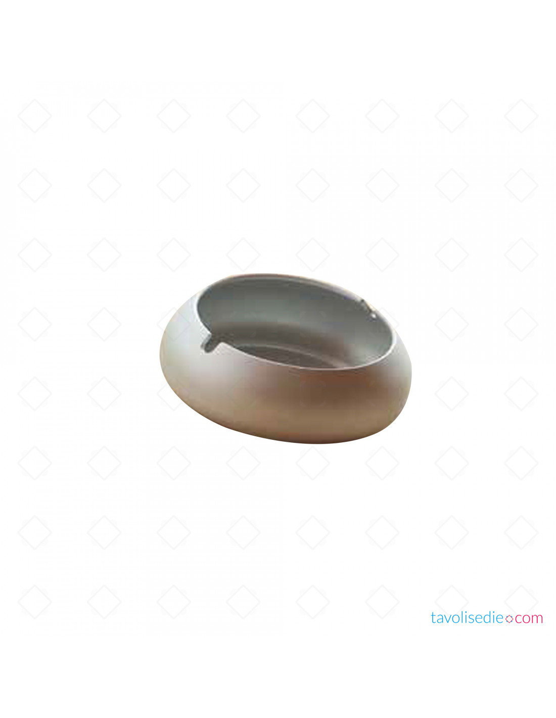 Cenicero metálico con tapa ashtray de acero inoxidable / 10841 – Joinet