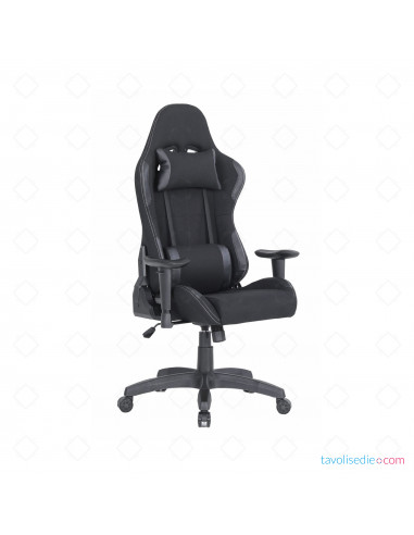 Indianapolis Gaming Armchair Adult - Black
