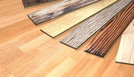Floor and wall coverings: parquet