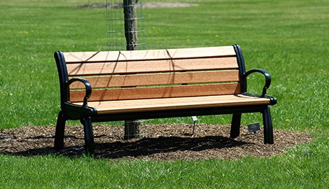 How to choose a garden bench
