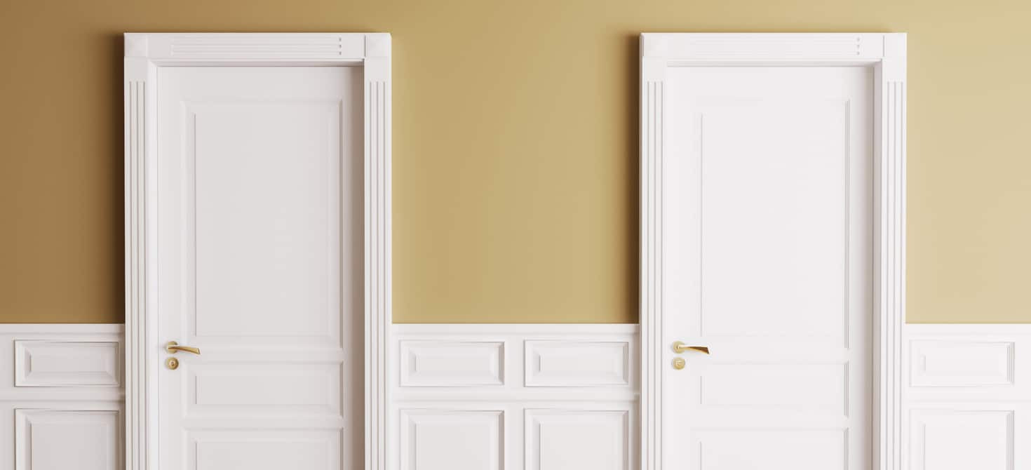 Interior doors: all the different types