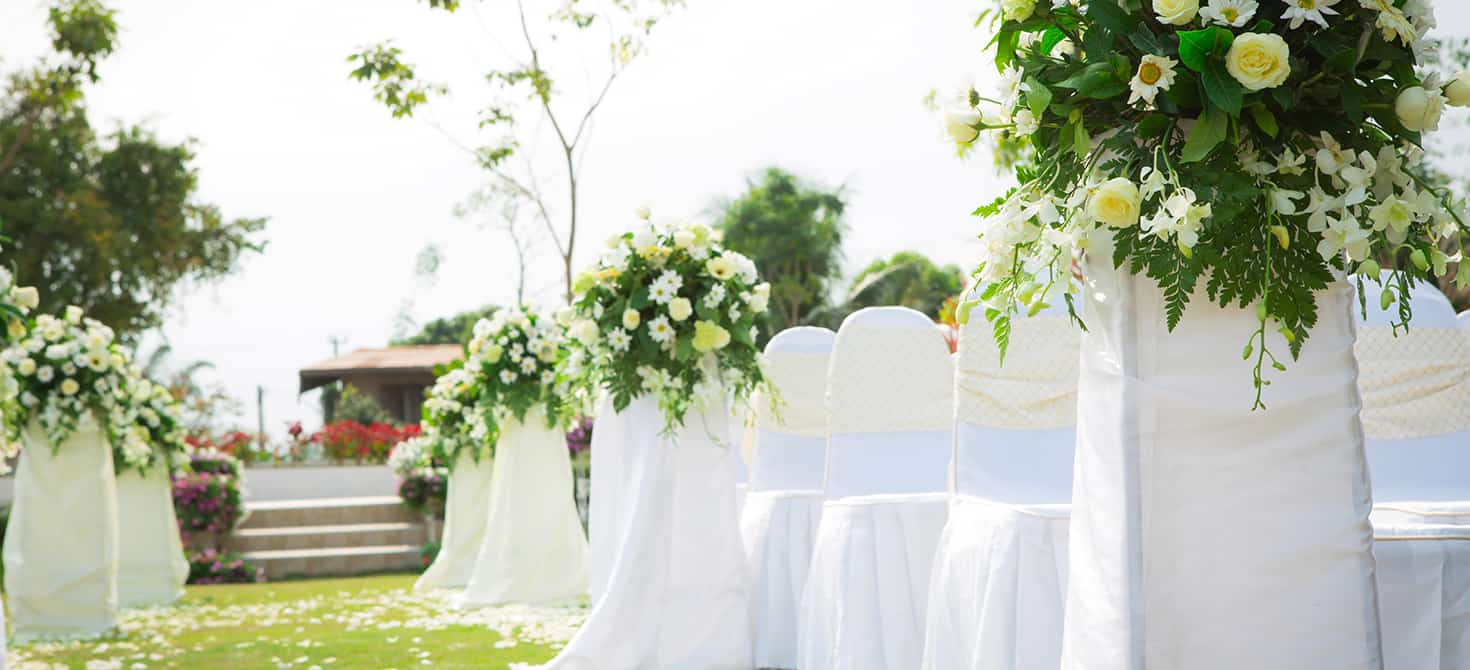 Come scegliere le sedie per il matrimonio o per una cerimonia