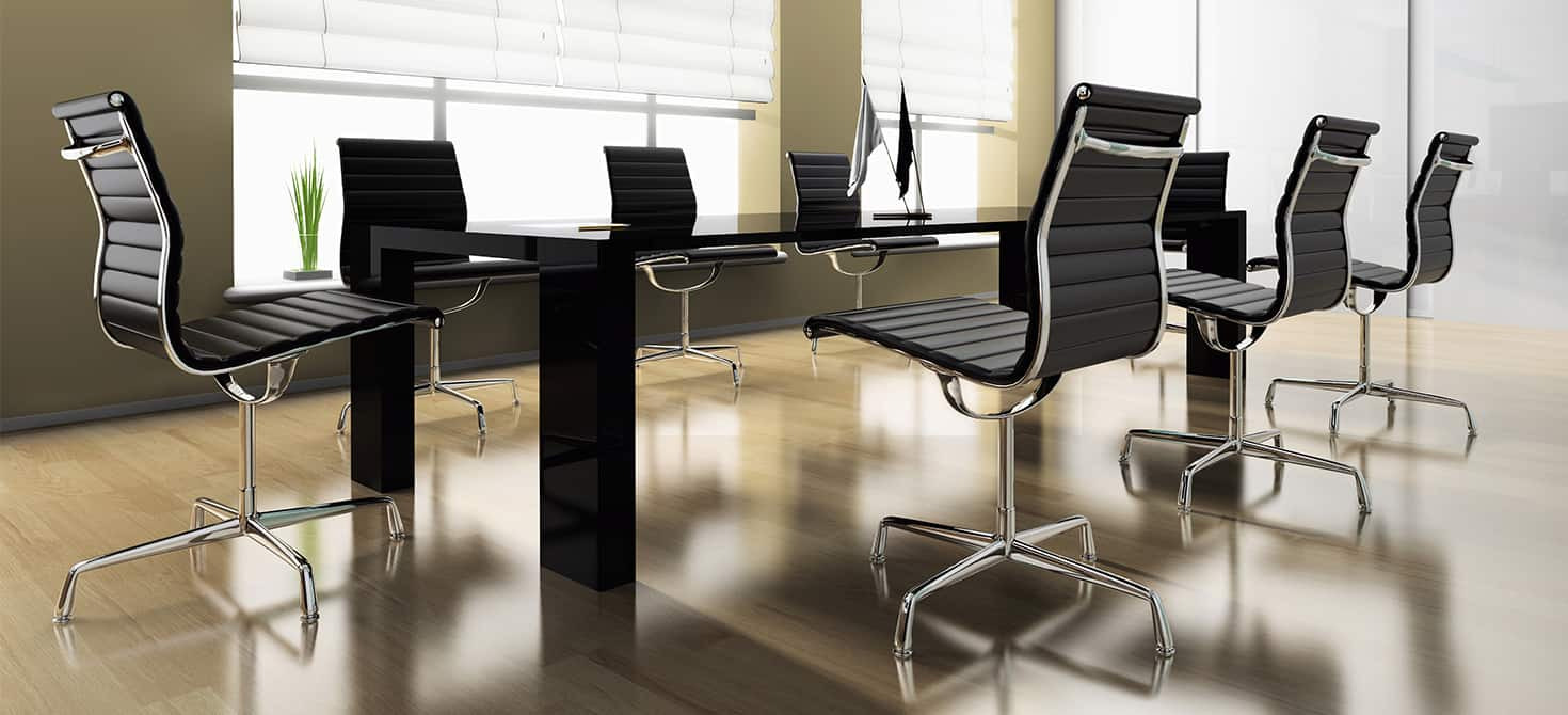 How to furnish a conference room: style and image